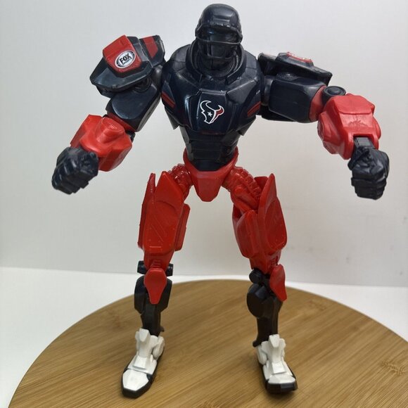 NFL Houston Texans Team Cleatus Fox Sports‎ Robot Action Figure Posable - Picture 1 of 10